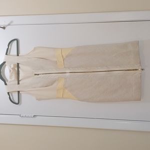 Club Monaco Cream Midi Dress